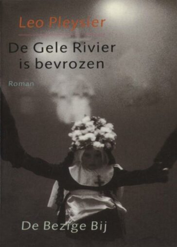 De gele rivier is bevrozen