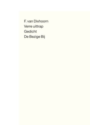 Verre uittrap